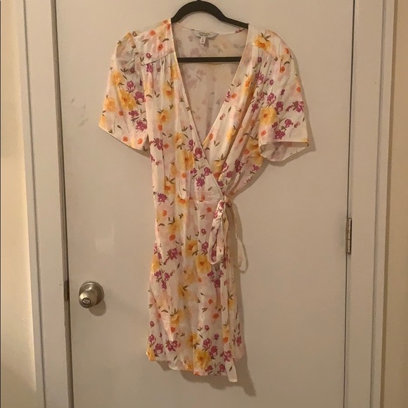 & Other Stories Dresses & Skirts - & Other Stores white satin wrap dress